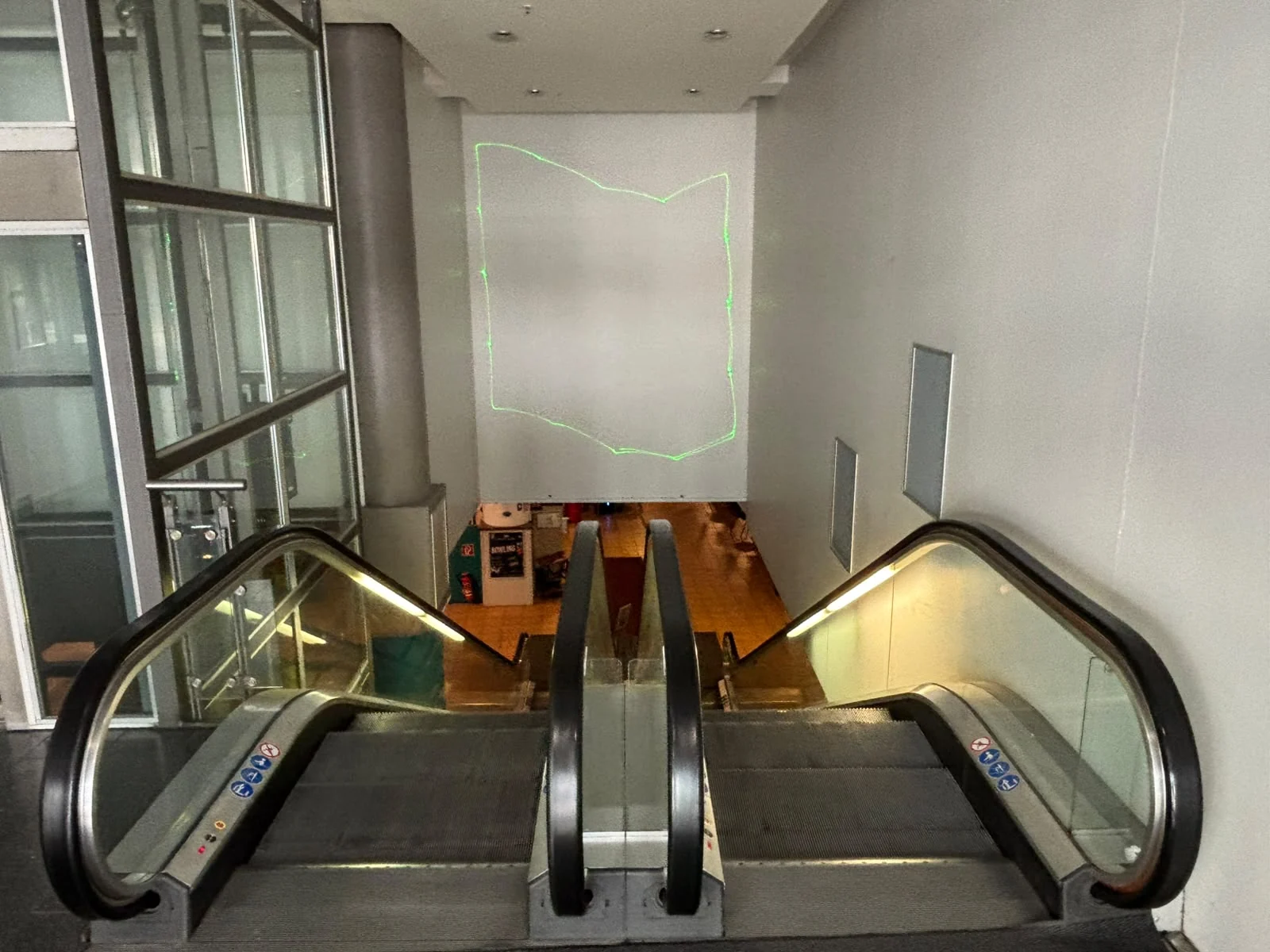 Rolltreppe bei Crazy & Fun